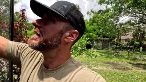 Croc Monitor Lizard Encounter Featuring Chase and Lulu in a Thrilling Reptile Adventure