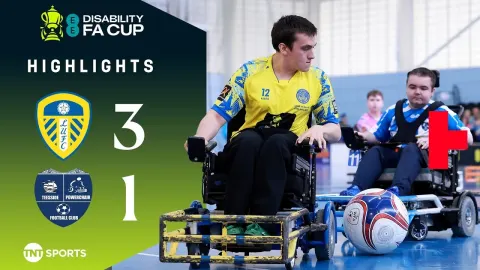 Leeds Powerchair Football Team Wins Disability FA Cup Final Against Teesside