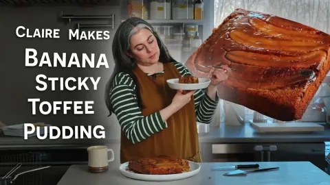 Banana Sticky Toffee Pudding Recipe: A Twist on a British Classic