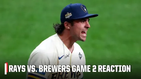 Brewers Rally Past Rays in Game 2 to Grab 2-0 World Series Lead