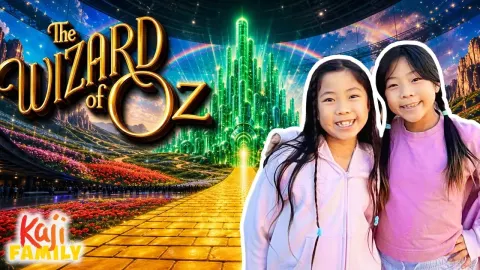 Emma and Kate Experience the Wizard of Oz Show at the Las Vegas Sphere