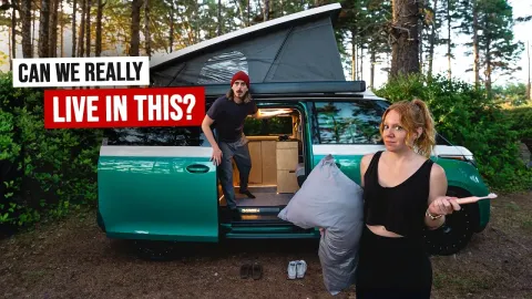 Testing the Electric VW ID Buzz Camper Van for Full-Time Living