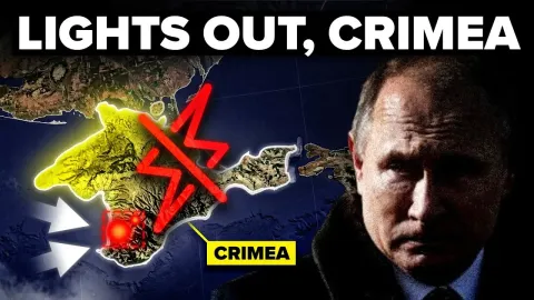 Ukraine Strikes Crimea Power Grid Plunging Peninsula Into Darkness