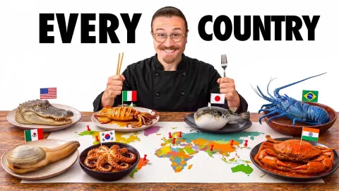 Tasting the World's Rarest Foods From Every Country and Ranking Them