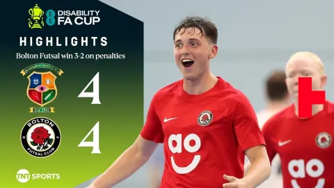 Partially Sighted FA Cup Final Birmingham Futsal vs Bolton Highlights