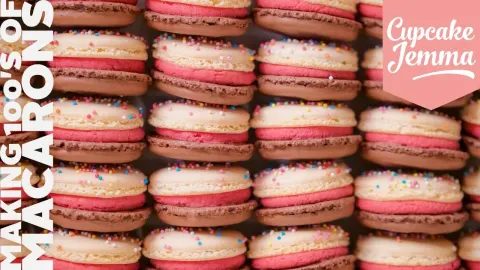 How to Make Hundreds of Macarons for a Shop: Behind the Scenes with Cupcake Jemma