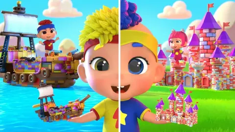 Encourage Kids to Keep Building with Fun Songs and Play