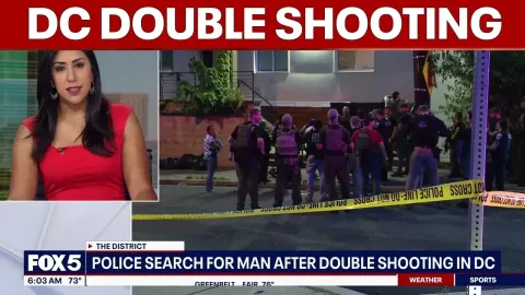 Police Search for Suspect After Double Shooting in Washington DC