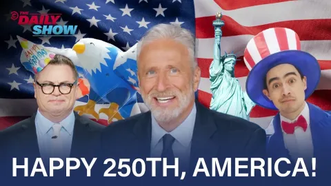 America Turns 250 as The Daily Show Reflects on Patriotism and Political Satire