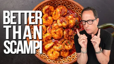 Mexican Shrimp Recipe That Beats Shrimp Scampi With Garlic Butter and Crispy Rolls