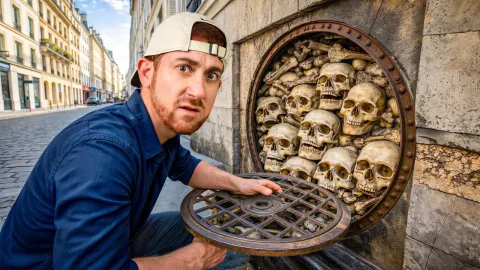 Exploring the Hidden Catacombs Beneath Paris Where Millions of Bones Rest