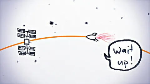 Why Slowing Down Makes You Go Faster in Space