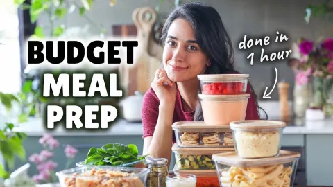 10 Healthy Meals Prepped in 1 Hour on a Budget