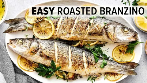 Simple Lemon Garlic Herb Roasted Branzino Recipe for a Healthy Dinner