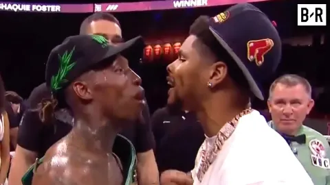 Shakur Stevenson Confronts O'Shaquie Foster After Title Win in Houston