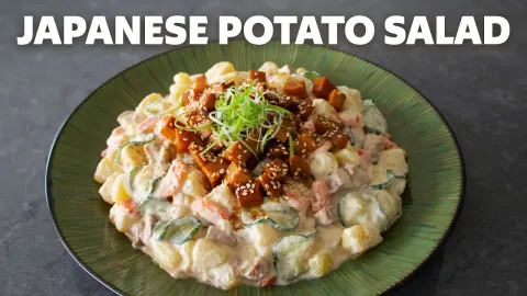 Japanese Potato Salad with Teriyaki Chicken: A Unique Twist on a Classic Side Dish