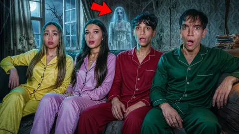 Haunted House Sleepover Challenge Tests Bravery When Ghostly Sounds Appear