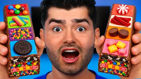 Melting Halloween Candy Into One Giant Bar to Find the Most Cavity-Causing Snack