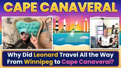 ALS Diagnosis Doesn't Stop Leonard's Inspiring Journey from Winnipeg to Cape Canaveral