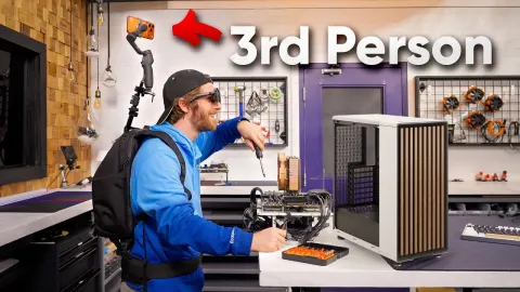 Building a PC in Third Person: A Unique Challenge with ASUS Smart Glasses