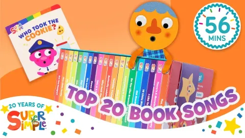 20 Beloved Book Songs for Kids from Super Simple's Anniversary Collection