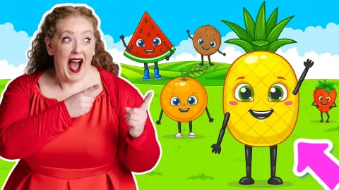Interactive Fruit Hunt Game for Kids: Find the Hidden Pineapple, Watermelon, and More