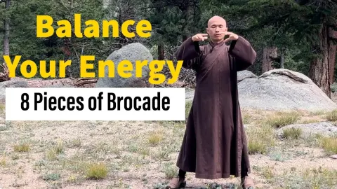 Morning Qigong Routine with 8 Pieces of Brocade to Balance Energy and Support Healing