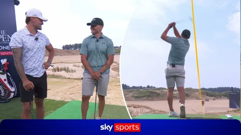 Leeds Rhinos Stars Take on Justin Rose Golf Challenge at The Open