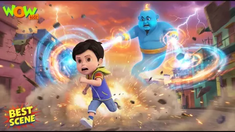 Vir the Robot Boy Faces Gintu's Attack in an Exciting Animated Compilation