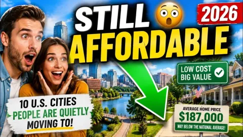 10 Affordable US Cities People Are Quietly Moving to in 2026 for a Lower Cost of Living