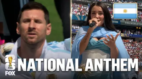 Argentina National Anthem Performance Before 2026 World Cup Final Against Spain