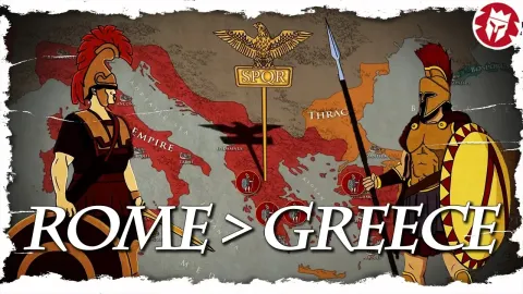 How Rome Conquered Greece Through Strategy and Military Might