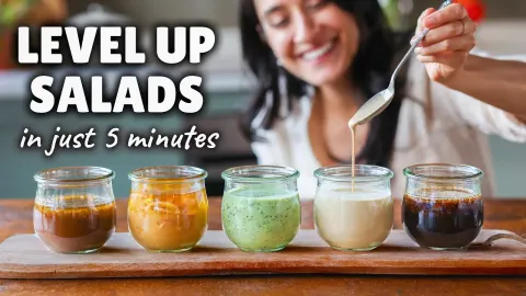 How to Make Restaurant-Quality Salad Dressings at Home in 5 Minutes