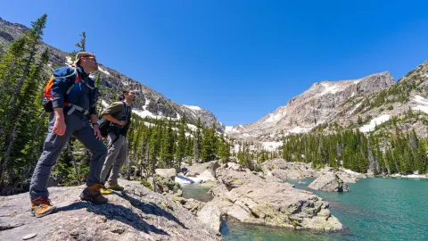 Hiking Bear Lake to Dream Lake in Rocky Mountain National Park for Stunning Emerald Lake Views