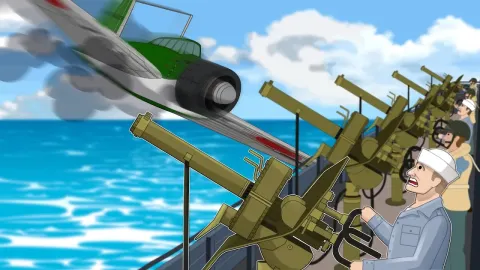 Kamikaze Tactics Beyond the Sky Japan's Desperate WWII Naval Attacks