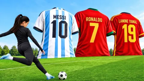 Football Shirt Challenge Decides Ultimate Team in Penalty Shootout