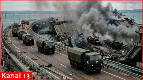 Bridge Destruction Marks New Phase in Ukraine Russia War as Both Sides Target Logistics