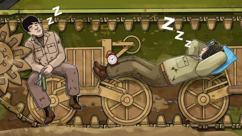 The Harsh Reality of Life Inside a Tank During War