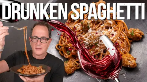 Drunken Spaghetti Recipe That Turns Red Wine Into the Ultimate Pasta Dish