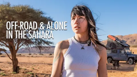 Solo Sahara Expedition: 200 Miles of Off-Road Adventure in a Land Rover Defender