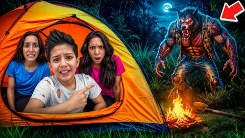 A Werewolf Kidnapped Our Friend During a 24-Hour Camping Challenge