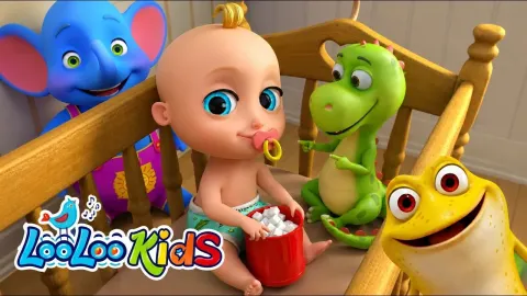 Colorful Balls and Fun Songs for Kids with Johny Yes Papa