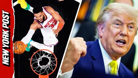 Trump Plans to Attend Knicks NBA Finals Games at Madison Square Garden