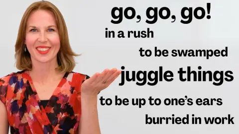 English Busy Explained Clearly