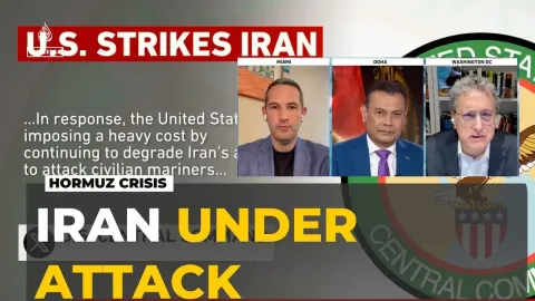 US Strikes Iranian Port Cities After IRGC Closes Strait of Hormuz