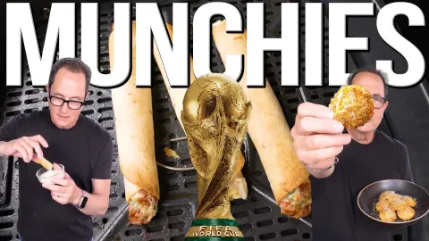 World Cup Watch Party Snacks from Three Countries Made in an Air Fryer