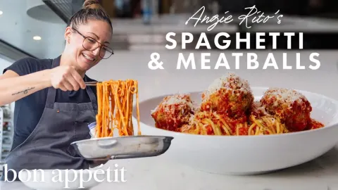 Elevate Your Spaghetti and Meatballs with Chef Angie's Expert Techniques