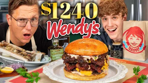Inside a $1,240 Homemade Wendy's Baconator Upgrade With Wagyu Bacon