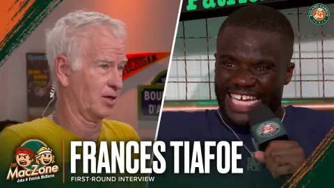 Frances Tiafoe Advances at Roland Garros and Shares His Take on the Wizards Drafting AJ Dybantsa