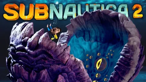 Exploring the Giant Claw in Subnautica 2